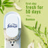Febreze Plug In Air Fresheners, Light Bamboo, 1 Warmer + 4 Oil Refills, Odor Fighter for Strong Odors