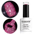 Sparkling Glitter Gel Nail Polish, Red Diamond Gel Polish for Shiny Nail Art, Soak Off UV LED Nail Gel, RAR87