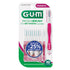GUM Proxabrush Go-Betweens - Moderate, Interdental Brushes Between Teeth, Dental Picks for Plaque Removal, Safe for Braces & Dental Devices, 10ct (4Pk)