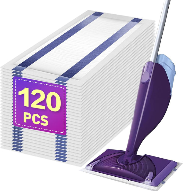 YHOVID Mopping Pad Refill for Wet Jet Mop, Disposable Multi Surface Wetjet Hardwood