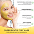 Turmeric Vitamin C Clay Mask, Deep Cleansing Facial Mask with Kaolin Clay and Aloe for Hydrating Skin Care