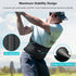 FREETOO Air Mesh Back Brace for Lower Back Pain Relief, Adjustable Support Belt with 7 Stays for Sciatica Scoliosis