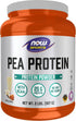 NOW Foods Pea Protein 25g with BCAAs, Vanilla Toffee Powder, 2-Pound