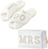 Bride To Be Gift Set, Bride Makeup Bag, I Do Bride Slippers, Robe, Hair Clip, Wedding Gifts