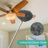 Ceiling Fan Cleaner Duster, Reusable Microfiber Blade Cleaner with Extendable Long Handle (Gray)
