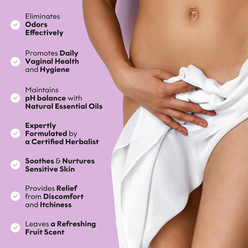 Magic V Yoni Oil for Women Organic Feminine Care Vaginal Moisturizer, pH Balance & Odor Control, Soothes Ingrown Hair