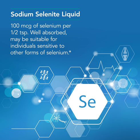 Nutricology Selenium Solution - Well-Absorbed Liquid, Pure Sodium Selenite, 100 mcg Supplement