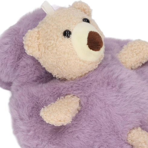 SASKATE 1000ml Hot Water Bottle with Cute Stuffed Animal Cover, Multifunctional Capacity Wide Mouth Warm Water Bag