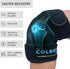 The Coldest Knee Ice Pack Wrap - Hot and Cold Therapy, Reusable Compression for Injury Recovery, Bursitis, Arthritis