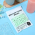 Baderke 100 Count Dual Line Floss Picks, Non-Breakable Dental Floss Picks for Adults, Family Travel (Light Green)