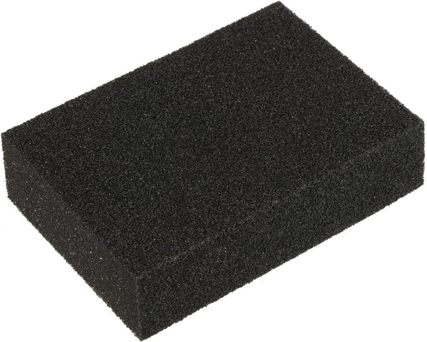 Scouring Pad Sponge, Non-Scratch Dish Cellulose Scrubber, 10.1 x 7cm for Dishes, Pots, and Kitchens, Black