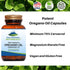 Pure Mountain Botanicals Wild Oregano Oil Capsules, 60 Kosher Vegan Caps, 510mg Mediterranean Oil