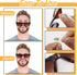 TOODOO 18 Pairs Eyeglasses Nose Pads - Adhesive Silicone Glasses Replacement Anti Slip Nosepads for Eyeglasses