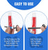 Mabor 4Pcs Toothpaste Tube Squeezer Tool, Manual Stainless Steel Metal Toothpaste Key Squeezer Roller Tube Wringer