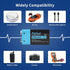 Pallus 9V 850mAh 9V Charger,6F22 Detectors,Toys,Flashlights4Pack Rechargeable Battery, Lithium-Ion Rechargeable