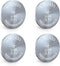 EEMB 4PACK LIR2430 Rechargeable 3.7V Lithium-ion Button Batteries for Earphone, Watch