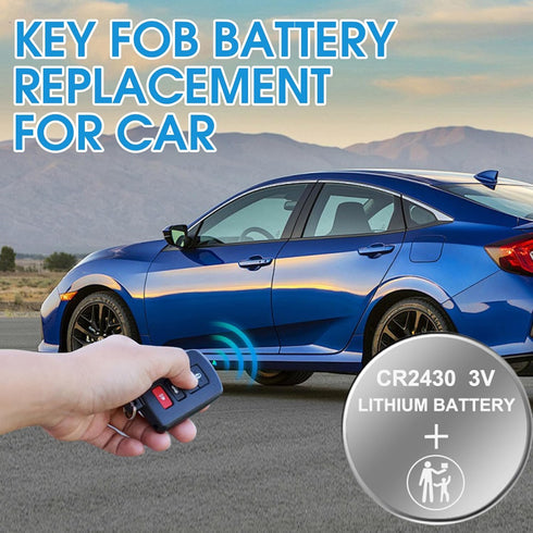 CR2430 3V Lithium Coin Cell Battery - Premium 10 Pack for Watches, Medical Devices, and Calculators