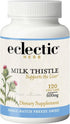 Premium Freeze Dried Milk Thistle Capsules, Eclectic Herb, Liver Support, 120 CT, 600 mg