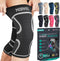 Modvel Compression Knee Brace for Women & Men - 2 Pack, Knee Support Compression Sleeve for Running, Sports, Pain Relief