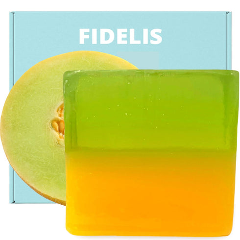 Fidelis Yoni Soap Bar, 2 Pack 3.5 Oz pH Balanced Natural Feminine Wash (Honeydew)