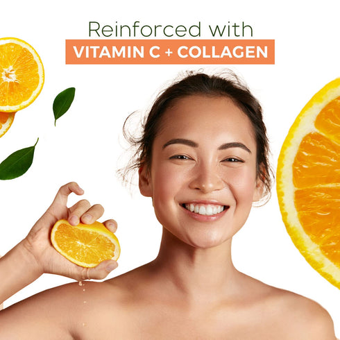 Vitamin C & Collagen Under Eye Patches, Reduces Dark Circles, Wrinkles, Advanced Brightening Pads, 5 Pairs