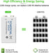POWEROWL 9V Rechargeable Batteries 600mAh Lithium-ion Low Self Discharge Battery for Smoke Dectector and More 4 Pack