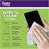 Flents Eyeglass Cleaner Lens Wipes, 225 Count (3 Boxes of 75), Pre-Moistened Cleaning Cloths for Glasses & Screens