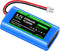Mspalocell 5200mAh 3.7v Lithium ion Battery with JST-PH JST 2.54/2P Plug(Not JST-PH 2.0