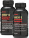 GNC Men's Prostate Formula, Twin Pack, 60 Softgels per Bottle, Supports Normal