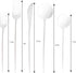 Novelty Modern Flatware Cutlery Disposable Plastic Combo Set 40 Count Luxury White, Service for 8 by PLASTICPRO