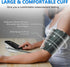 Blood Pressure Monitor, Automatic Upper Arm Monitor for Home Use with Digital LED Display, Adjustable Cuff 9-17'',