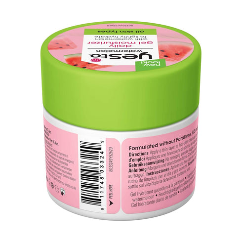 Yes To Watermelon Daily Gel Moisturizer, Skin Texture Improvement & Refreshing with Antioxidants, 1.7 Fl Oz