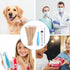 Tonsil Stone Removal Set with Stainless Steel Tool, LED Light Remover, Long Swabs, and Irrigator Syringe