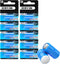 Lfeeuiaty 2CR1/3N Battery 6V 170mAh for Dog Collars, Pet Stop, Dog Guard, Perimeter(10