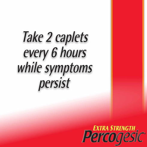 Percogesic Extra Strength Pain Relief, Aspirin Free, 60 Tablets