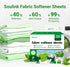 Fabric Softener Sheets - No Plastic Jug Soap Strips for Washing Machine, Alternative to Liquid and Pods, Unscented, Up