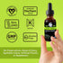 Cedar Bear - Lymphatic Cleanse Immune Support Supplement, Alcohol-Free Lymphatic Drainage Drops, 1 fl oz