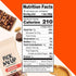 Pick Me Up Provisions 1.4 oz., 16 Gluten Free Peanut Butter Dark Chocolate Nut Bar, Bars/Box