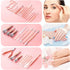 Manicure Set Pedicure Kit, 32 in 1 Professional Nail Clippers Set for Women with Travel Case (Rose Pink)