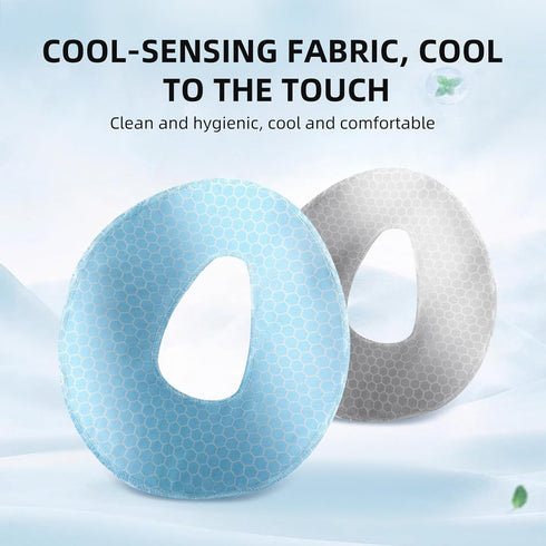Massage headrest for Bed, a Chest and face Support Sleep Pillow, is Suitable for Massage, SPA and Sleep. Face Down