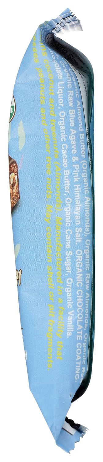 Nelly's Organics 1.6 , Bar Chunky Almond Butter Dark Chocolate Organic, Ounce
