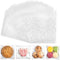 300PCS Self Adhesive Clear Plastic Cookie Bags for Candy Pastry Packaging, 4 x 4 inches