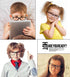 Outray Kids Anti Blue Light Glasses, Classic Rectangle Eyewear for Anti Harmful Blue Light/UV400 (Set Blue+Black, 47)