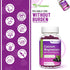 High Absorption Calcium Magnesium Zinc Gummies, 120 Cts, Sugar Free with Potassium & Vitamin D3 for Bone Strength