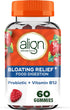 Align Probiotic, Bloating Relief + Food Digestion, Probiotics for Women and Men, 60 Gummies with Vitamin B12
