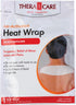 Thera|Care Air-Activated Heat Wrap | Neck, Wrist, Shoulder | 3-Treatments |Deep, Penetrating Pain Relief