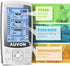 AUVON Dual Channel TENS EMS Unit - 24 Modes Muscle Stimulator for Pain Relief, Rechargeable with 12 Pads