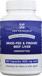 Zen Principle Ultra-Pure Desiccated Beef Liver, Grass-Fed, Pasture-Raised Cows - Natural Energy & Workout Boost from