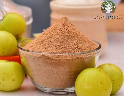 Amla Fruit Powder (Amalaki) 100 Gm | Raw, Non-GMO, Rich in Antioxidant Vitamin C, Vegan from India