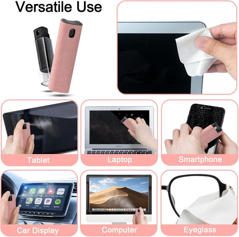 HAOJAJU Touchscreen Mist Cleaner Spray, Screen Cleaner Spray, Fingerprint Cleansing,Versatile Cleaners for You iPad
